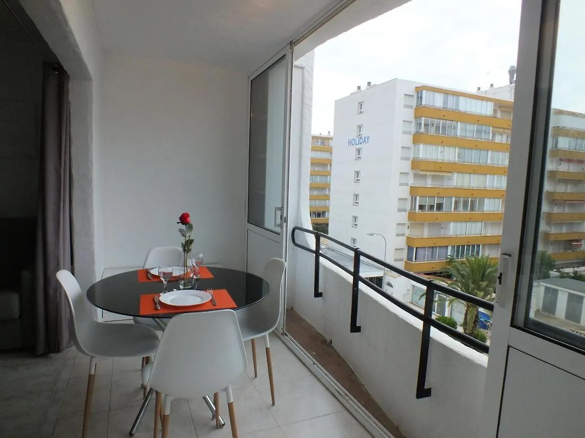 Apartamento Comodo, 50M Playa, 4 Pers, Terraza, Tv, Lavadora - Es-204-32 Roses 0*,
